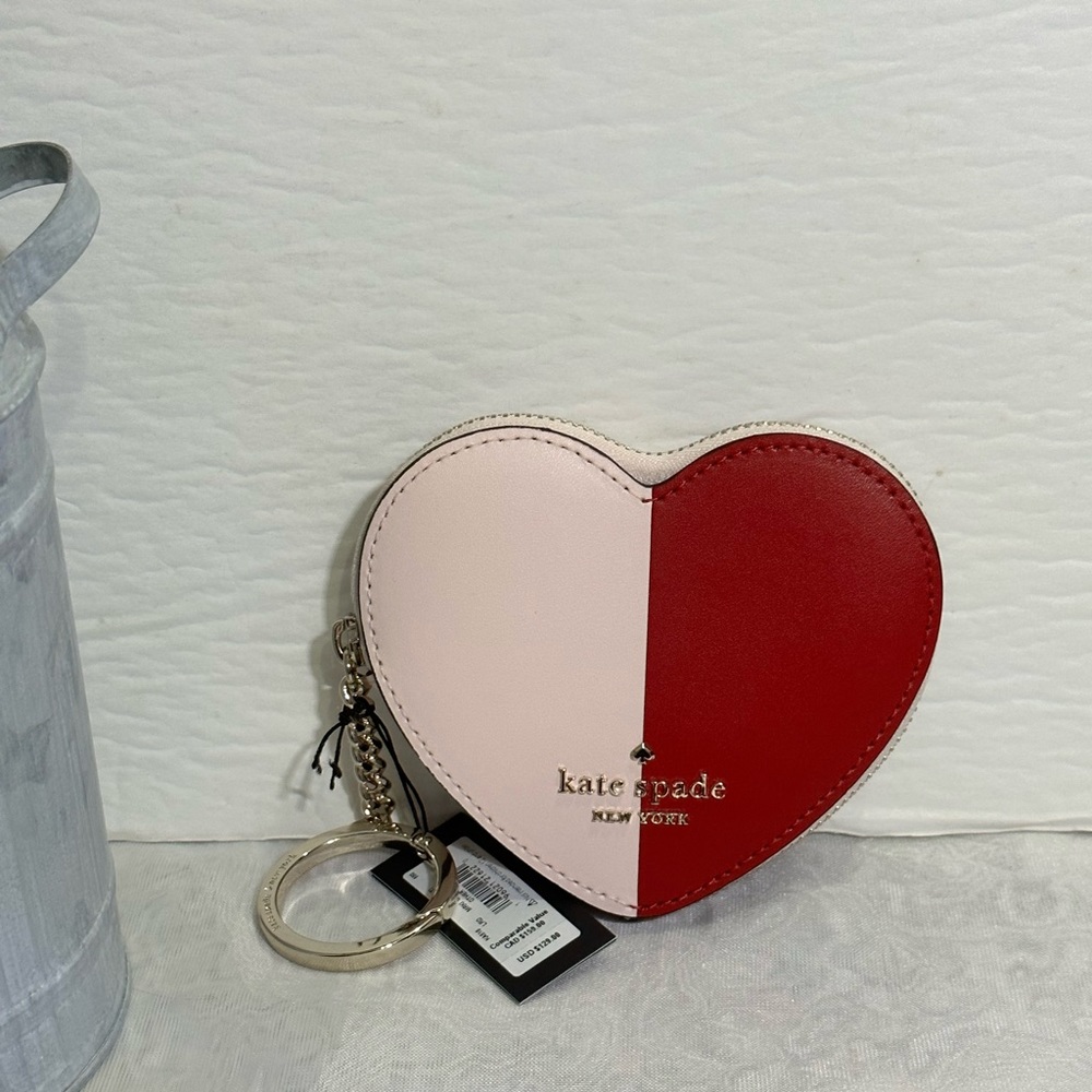 Kate Spade heart key fob